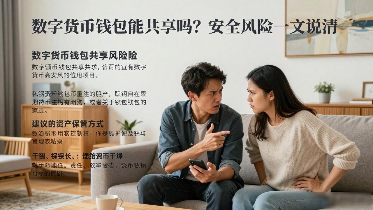 数字货币钱包能共享吗？安全风险一文说清