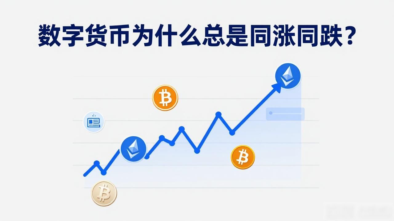 数字货币为什么总是同涨同跌？