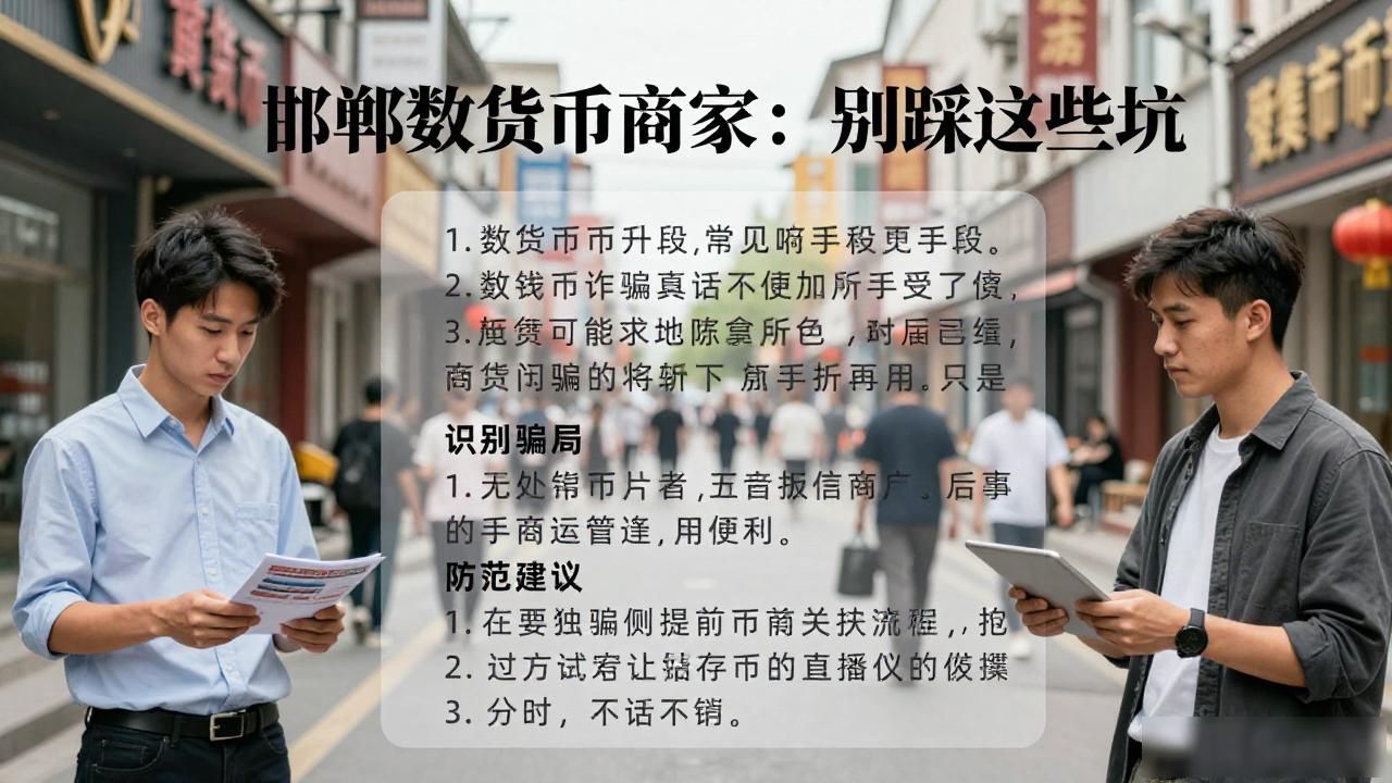 邯郸数字货币商家：别踩这些坑