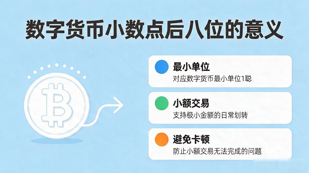数字货币小数点后八位是什么意思