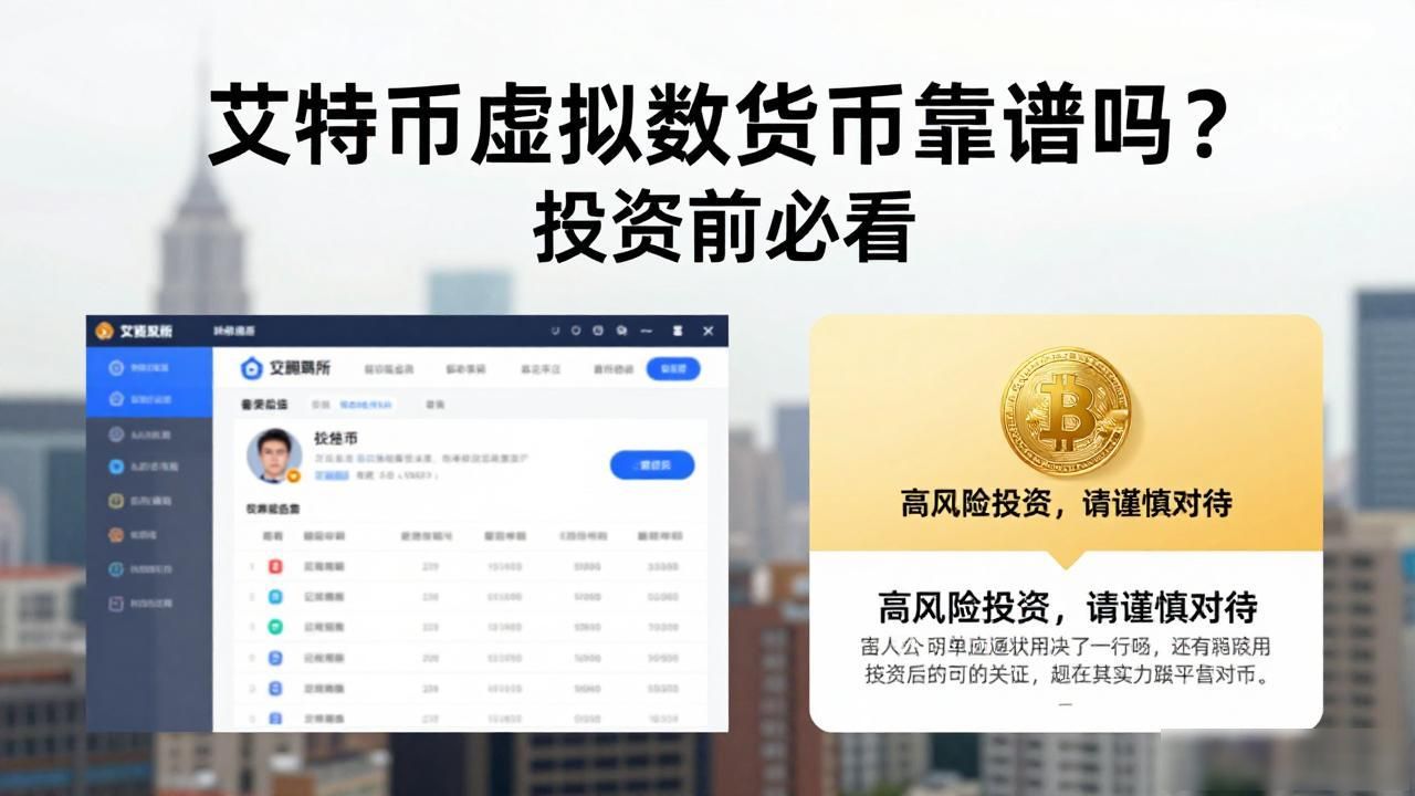 艾特币虚拟数字货币靠谱吗？投资前必看