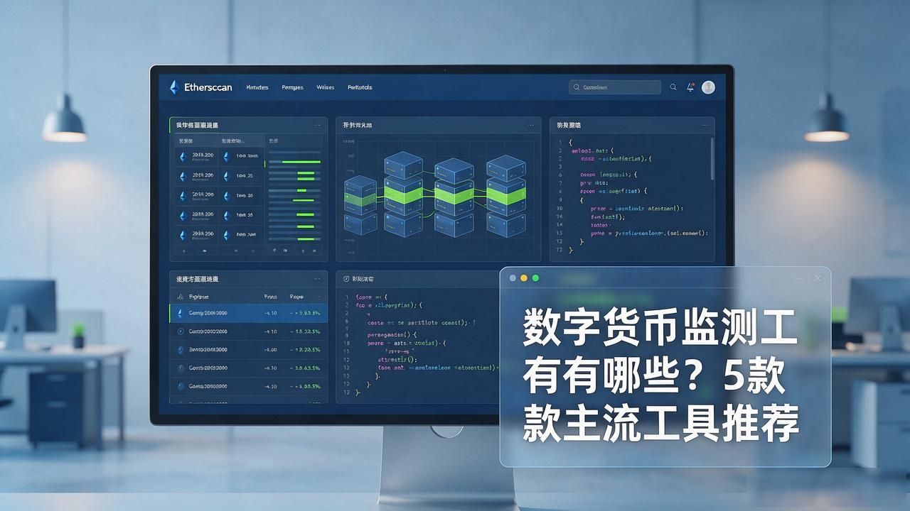 数字货币监测工具有哪些？5款主流工具推荐
