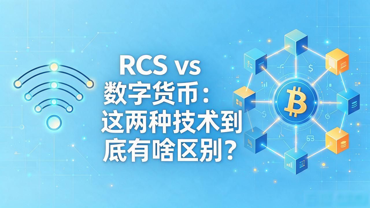 RCS vs 数字货币：这两种技术到底有啥区别？