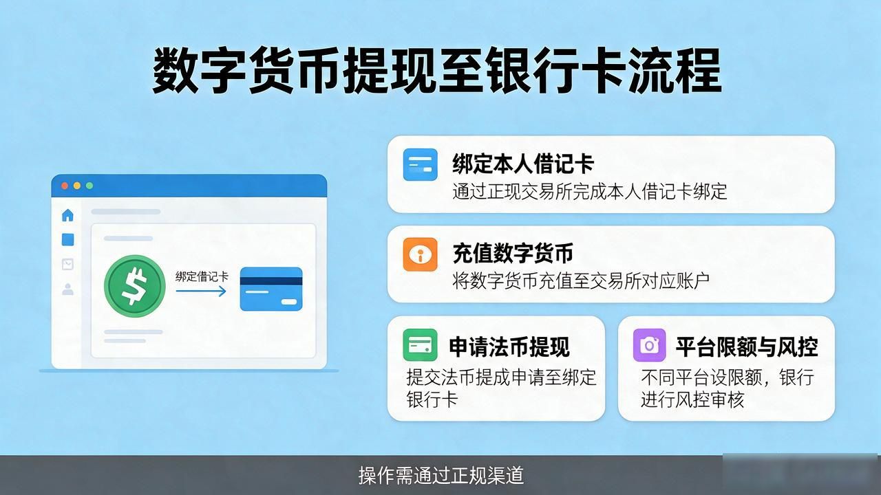 数字货币怎么变现存银行卡？全流程详解