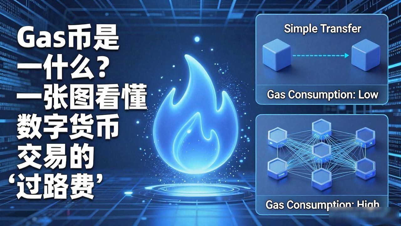 Gas币是什么？一张图看懂数字货币交易的"过路费"