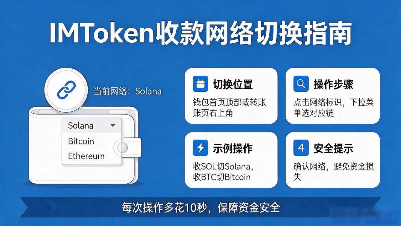 IMToken收款选什么网络？看清地址不迷路