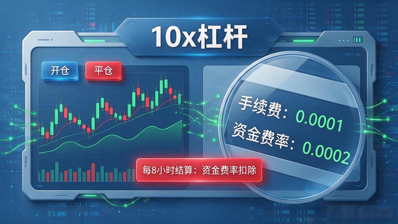 就500元玩数字货币杠杆，小资金怎么开仓、多久爆仓、手续费怎么算