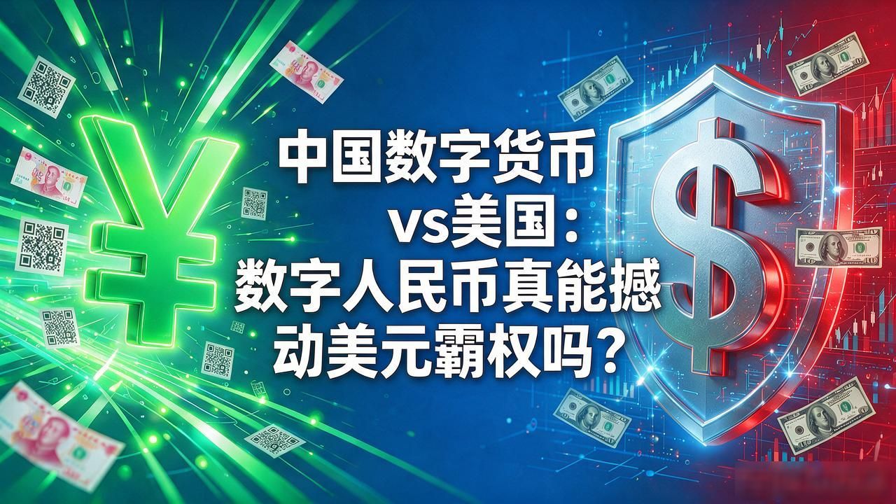 中国数字货币vs美国：数字人民币真能撼动美元霸权吗