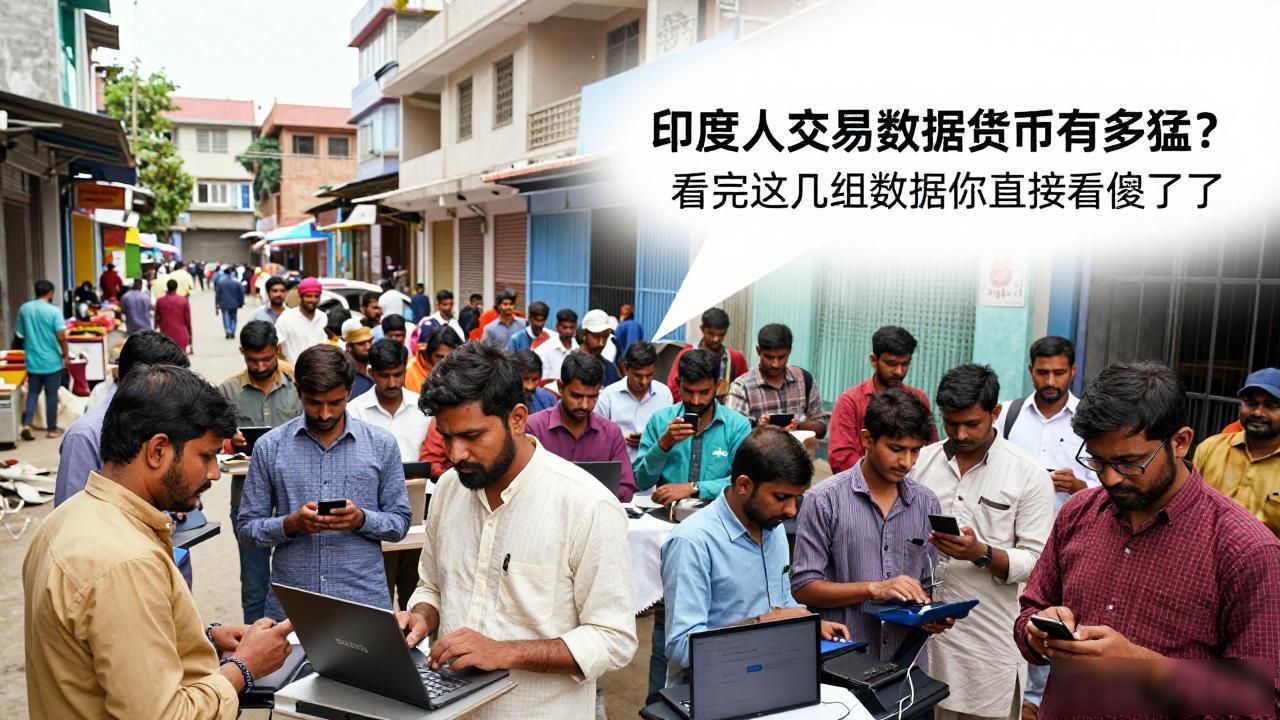 印度人交易数字货币有多猛？看完这几组数据你直接看傻了
