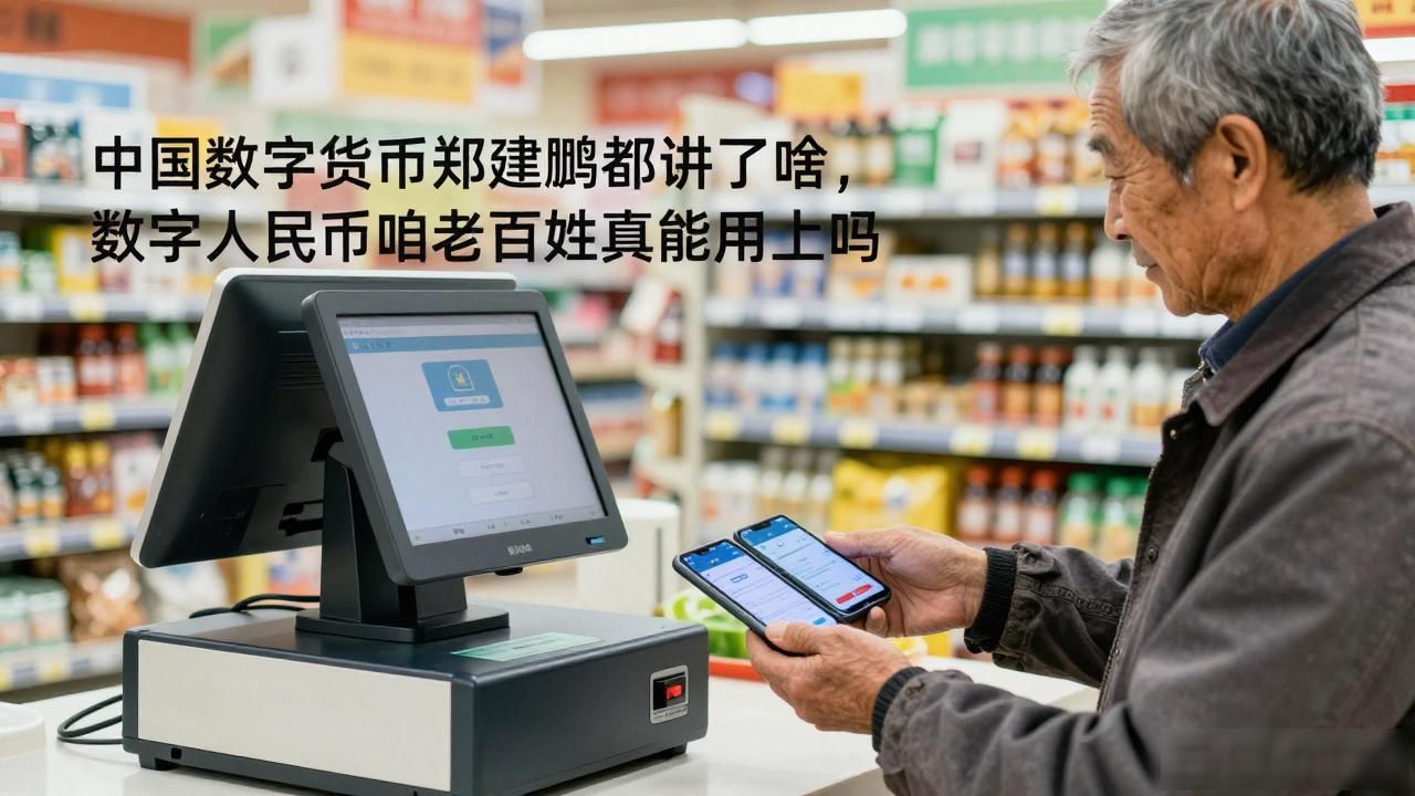 中国数字货币郑建鹏都讲了啥，数字人民币咱老百姓真能用上吗