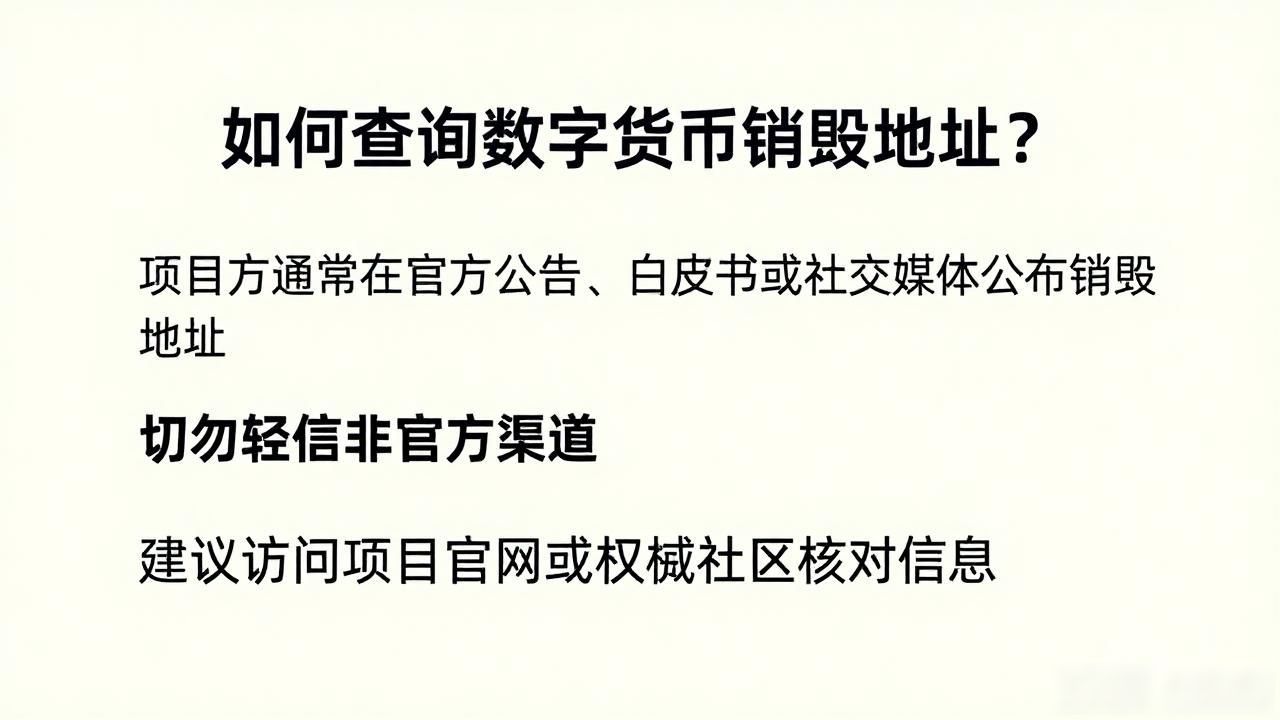 查询代币销毁地址方法_验证代币销毁是否真实_数字货币销毁地址查询